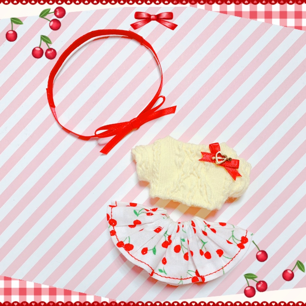 💛🍒cheer cherry コーデセット🍒❤️