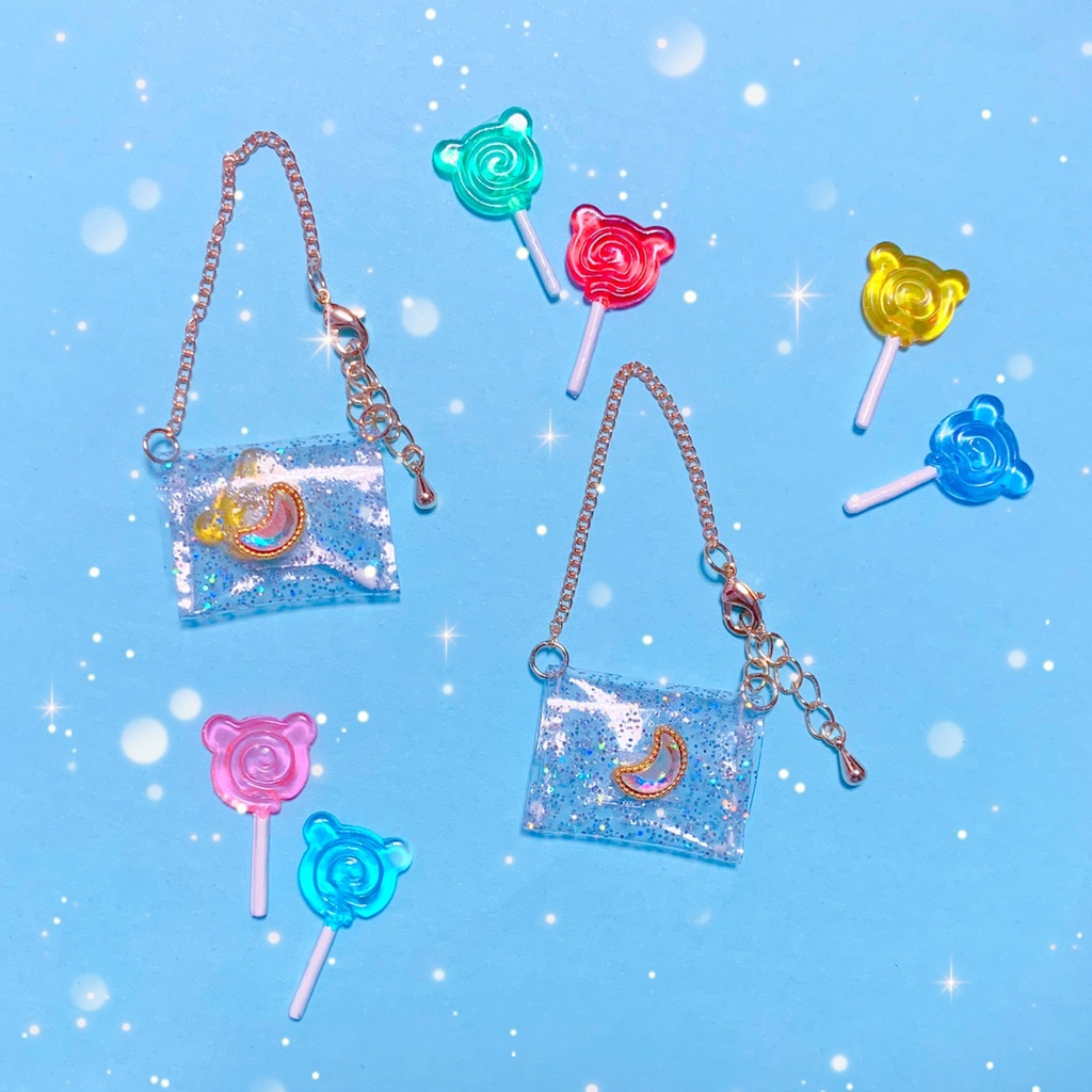 💠 ティアドロップクラッチバッグ2🌙