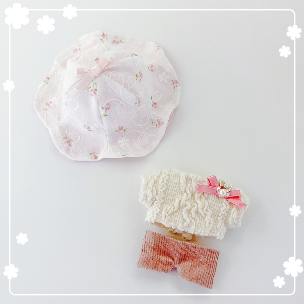🌷🌸コットンキャンディハット👒🍬
