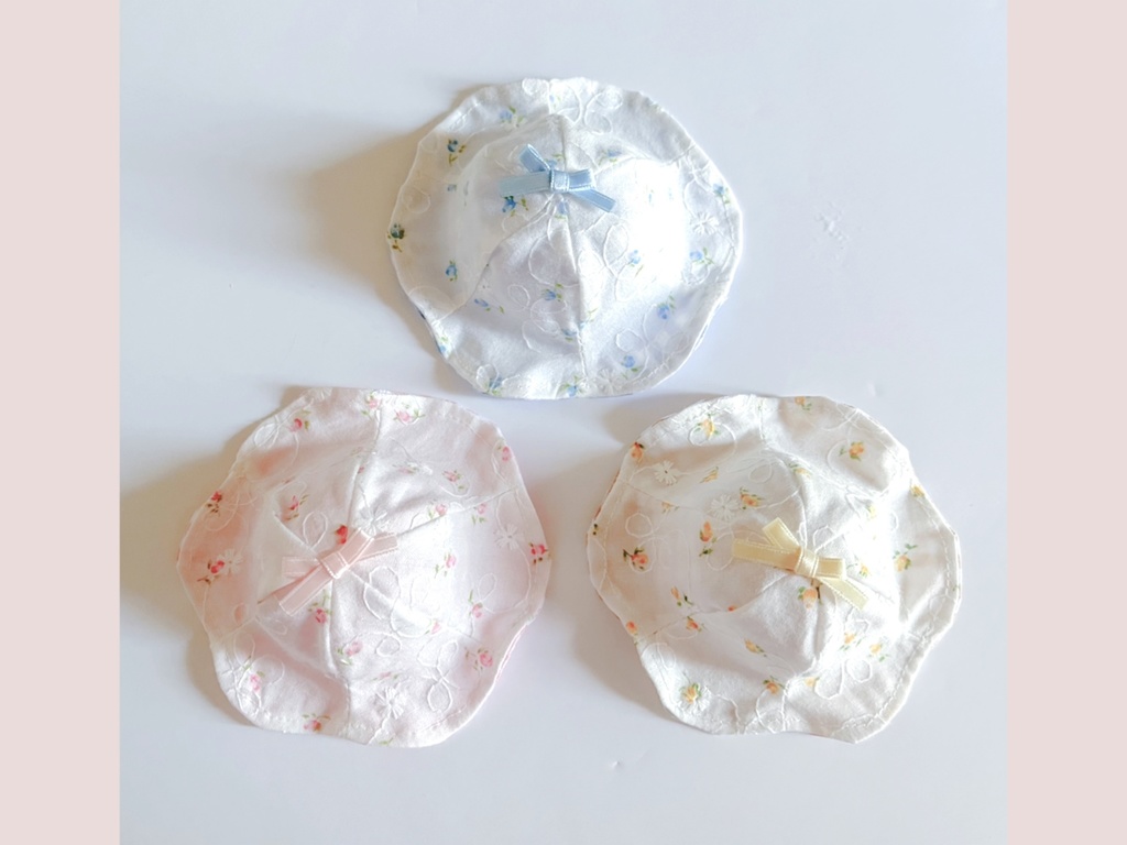 🌷🌸コットンキャンディハット👒🍬