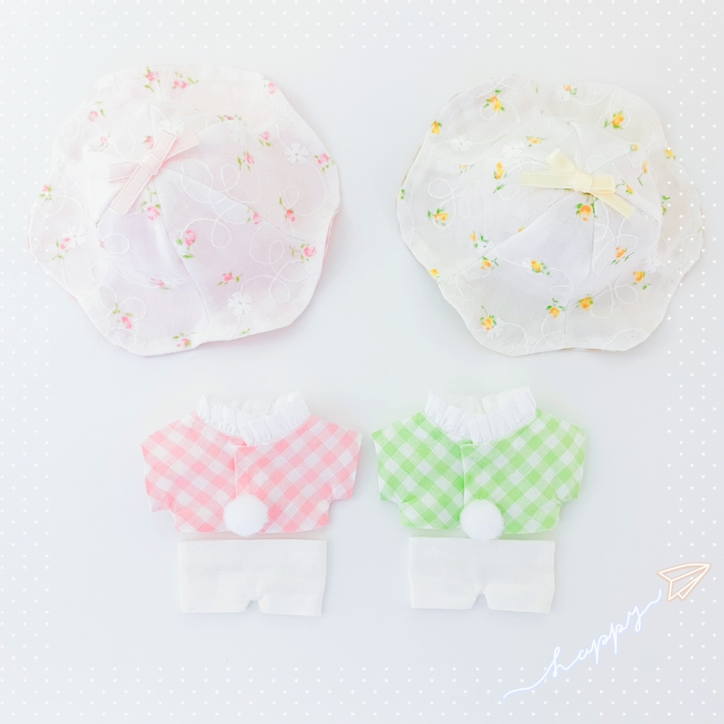 🌷🌸コットンキャンディハット👒🍬