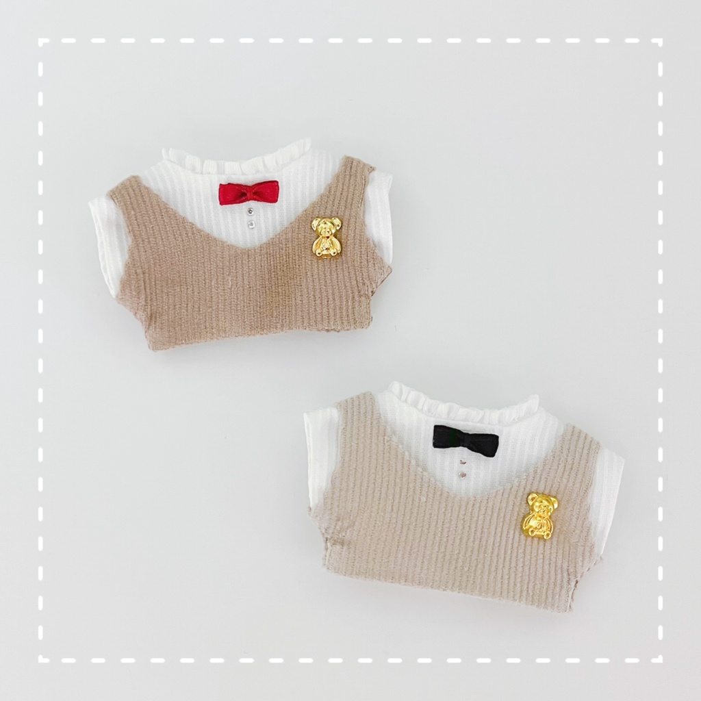 🧸preppie bear vest🇬🇧