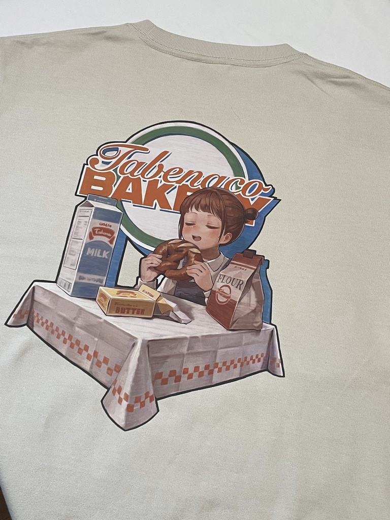 タベナコベーカリーTシャツ