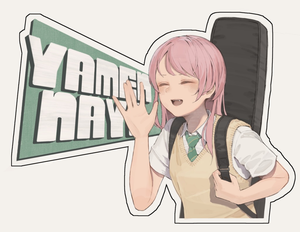 愛音ちゃんステッカー