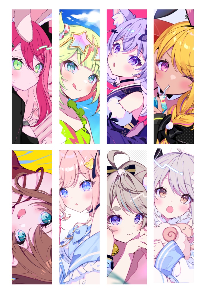 たてじまうり イラスト集「Colorful」