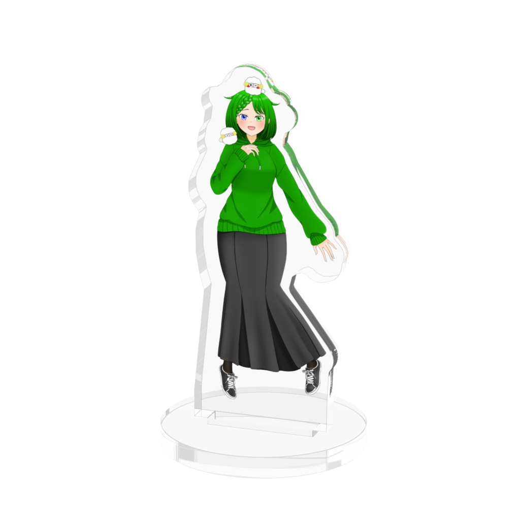 ミドリヒトミのアクリルフィギア