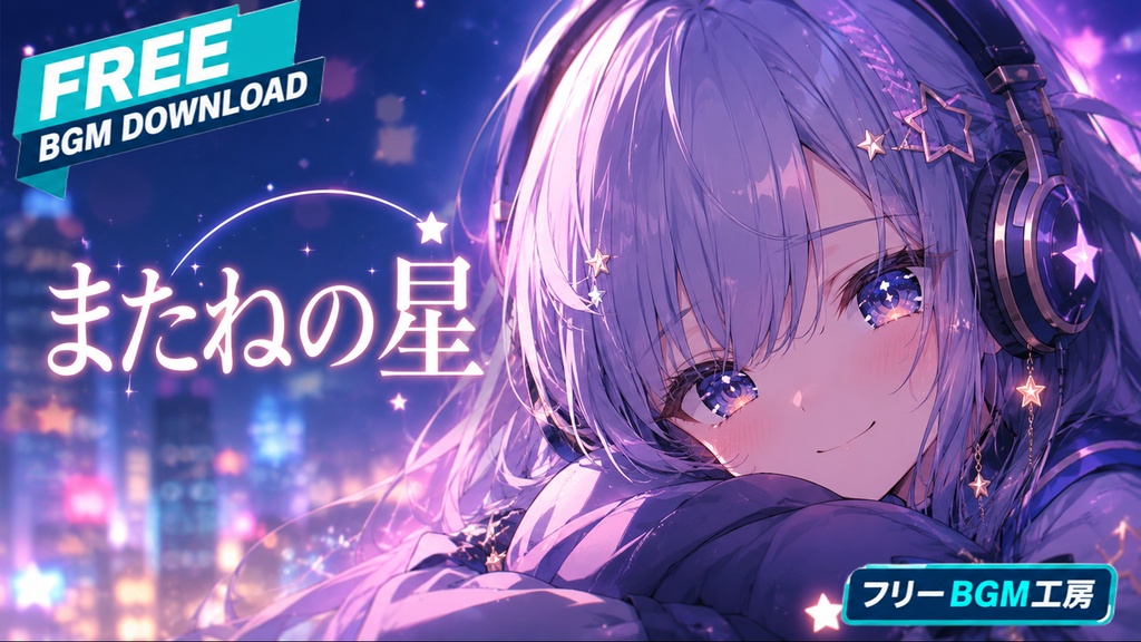 またねの星|また会える夜に、星を灯すED曲。【フリーBGM / 歌あり】