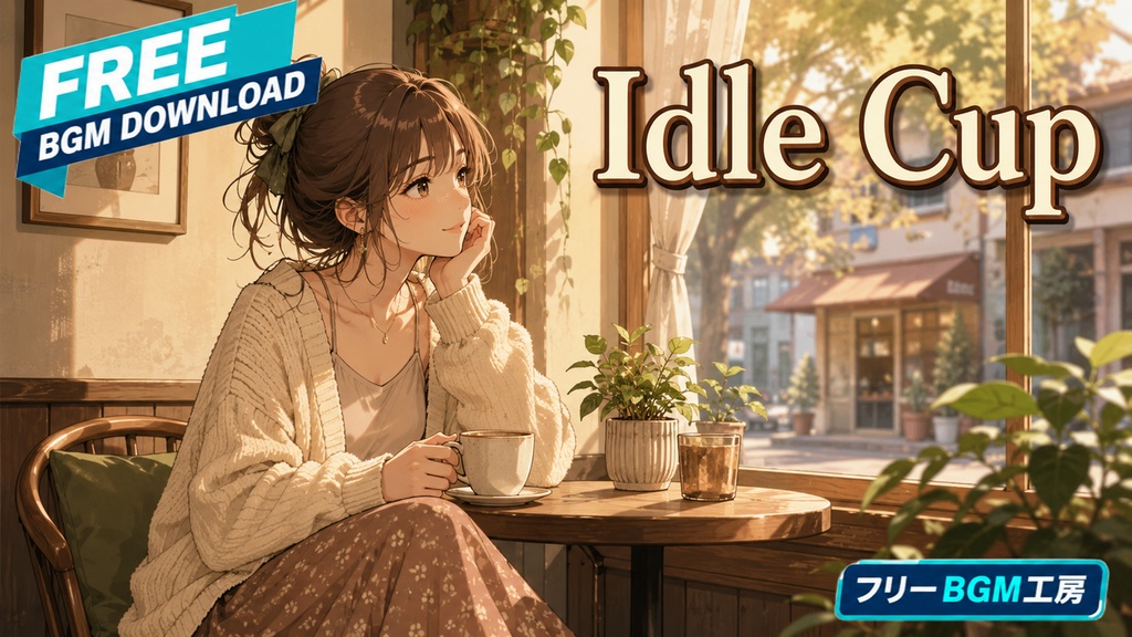 Idle Cup|予定だらけの休日を、一杯の温もりでほどく窓際ボッサ。【フリーBGM / 歌あり】
