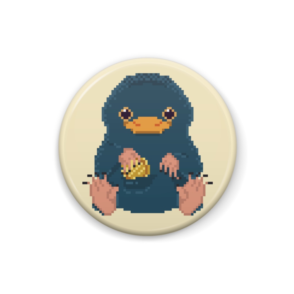 二フラー缶バッチ