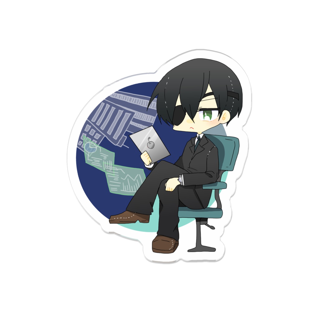 悠介バッジ@現代社会人パロ