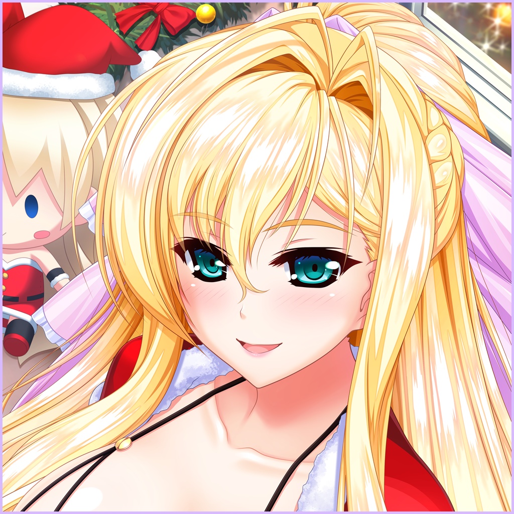 ウィンターB2タペストリーユリナサンタ(着衣)