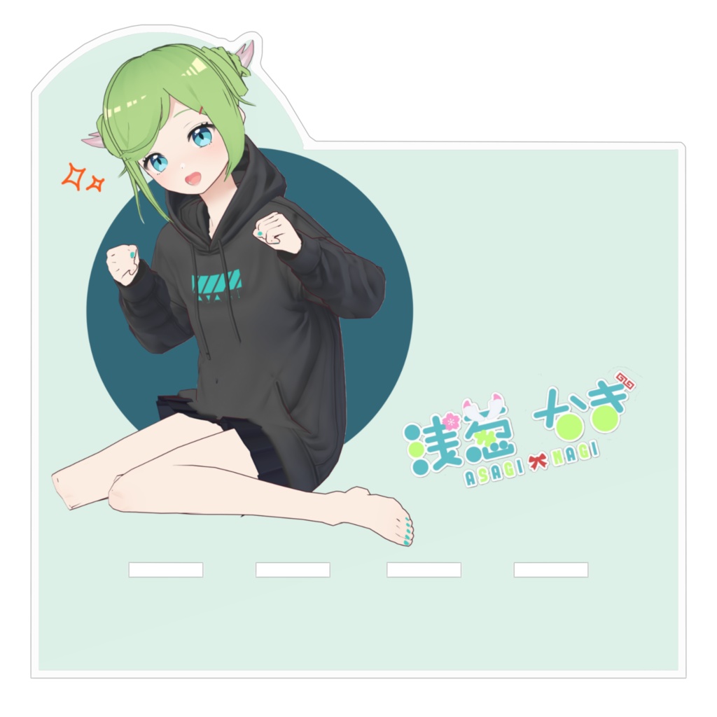 浅葱でっかいスマホスタンド