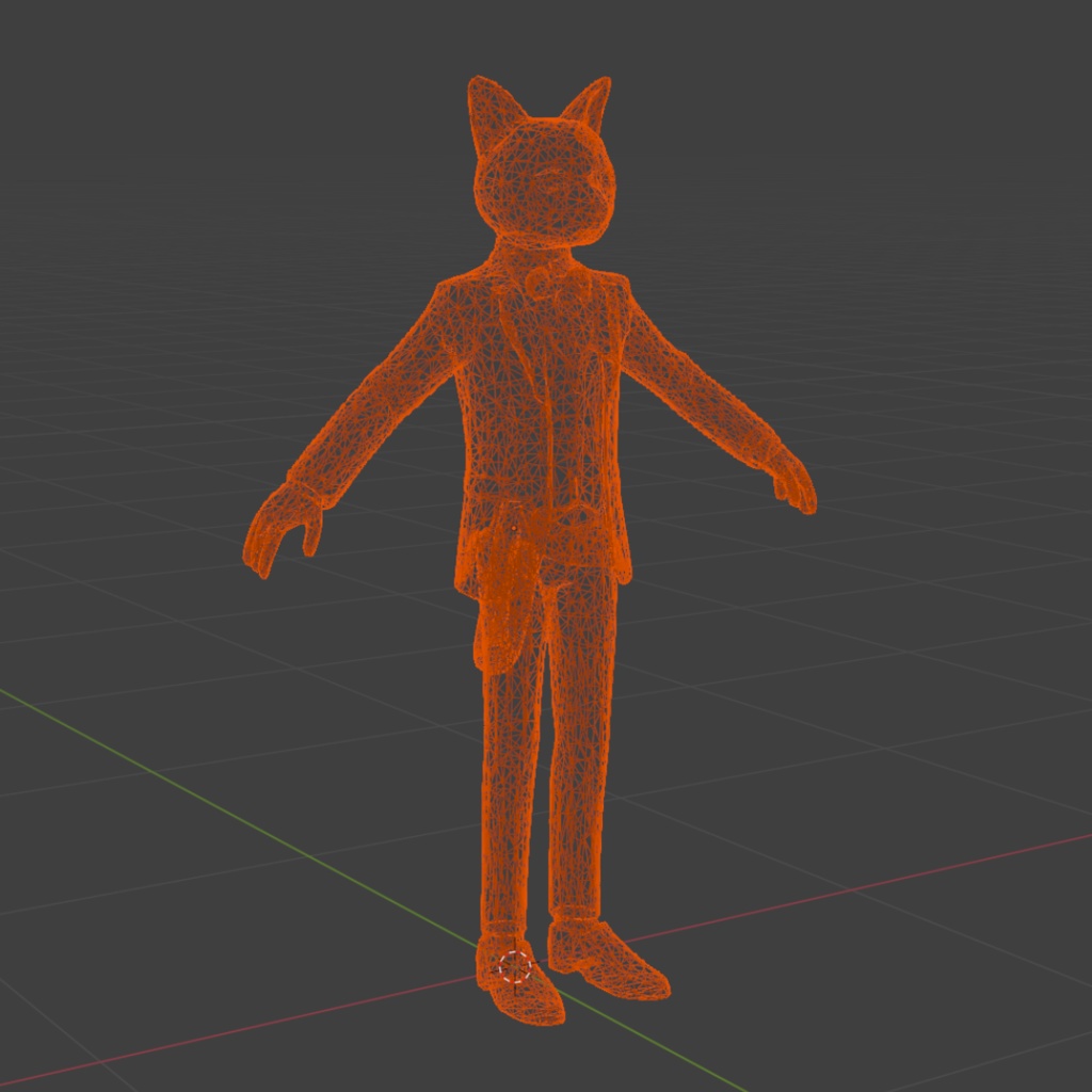 【値下げ!】【VRChat】Gentle Cat Avatar / ジェントルキャットアバター【ローポリ、Goodランク】