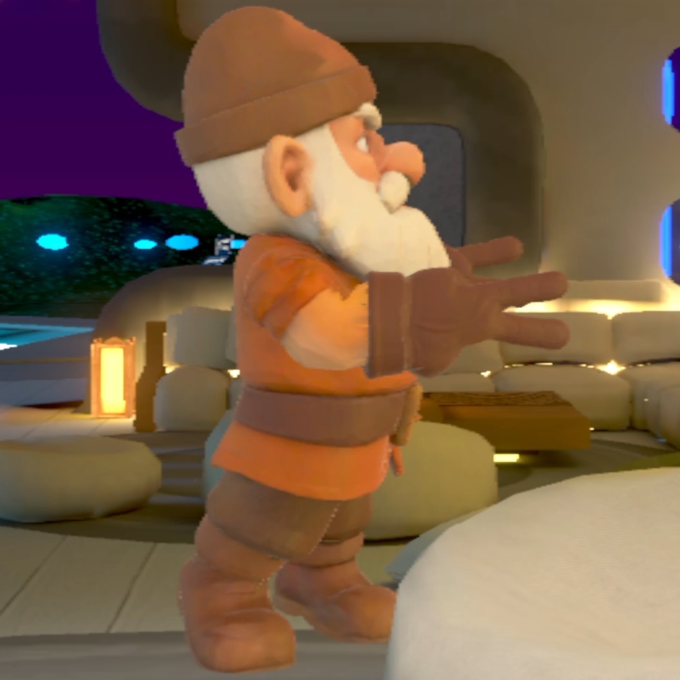 【値下げ!】【VRChat】Blacksmith Dwarf Avatar / 鍛冶場のドワーフ【ローポリ、Goodランク】