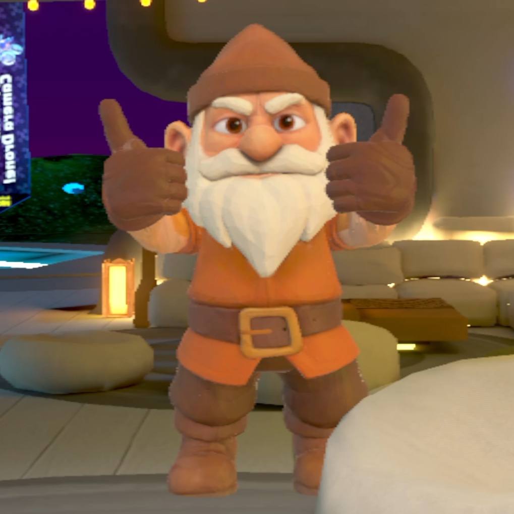 【値下げ!】【VRChat】Blacksmith Dwarf Avatar / 鍛冶場のドワーフ【ローポリ、Goodランク】
