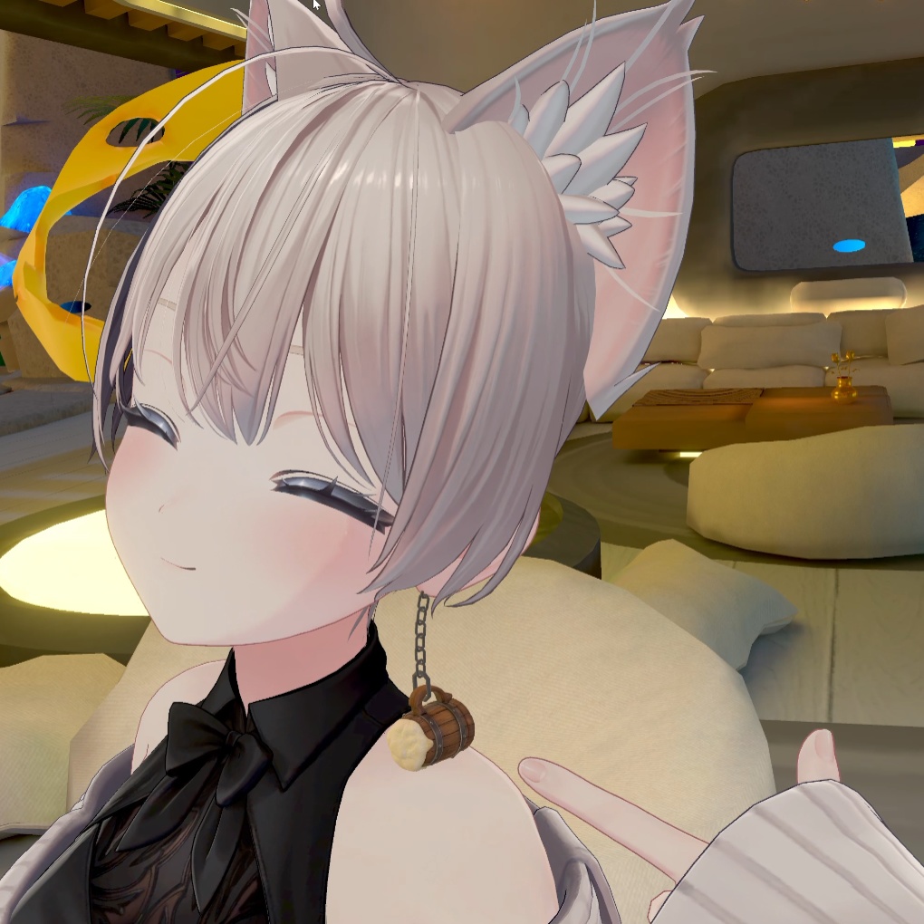 【値下げ!】【VRChat想定アクセサリー】Beer Slave / ビールの奴隷