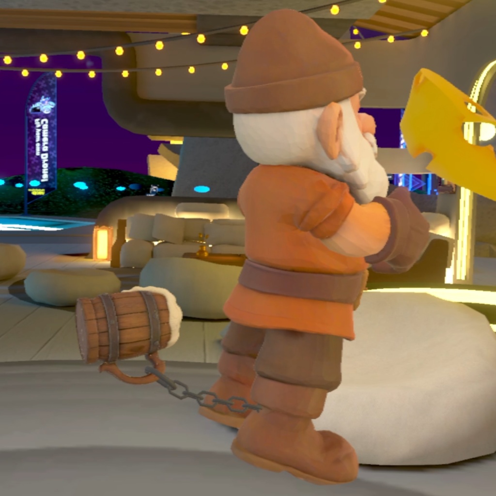 【値下げ!】【VRChat想定アクセサリー】Beer Slave / ビールの奴隷