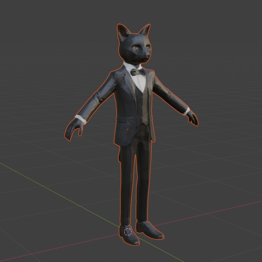 【VRChat】お得!異世界ローポリアバター4種+アクセサリーセット