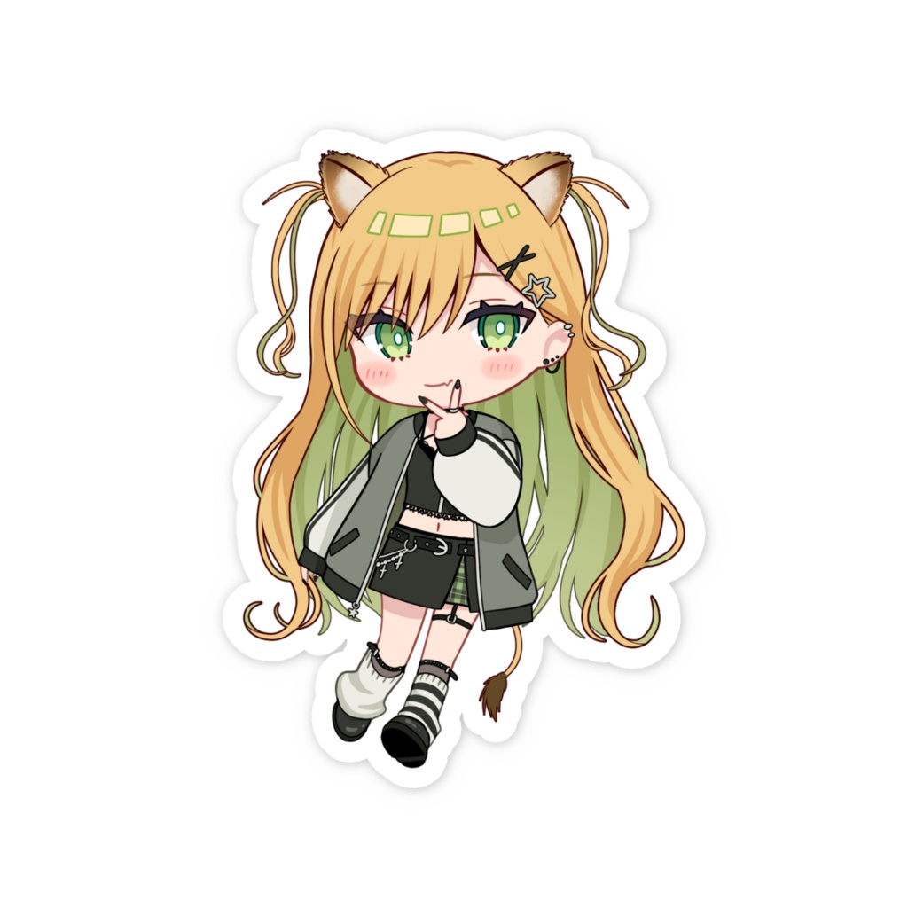 2025年誕生日記念スマホステッカー_ライオン