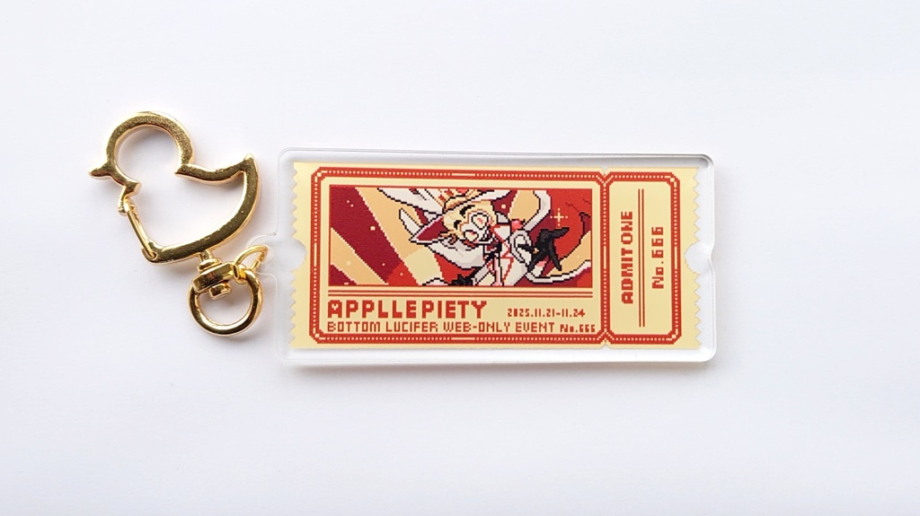 ルシ受けチケットアクキー