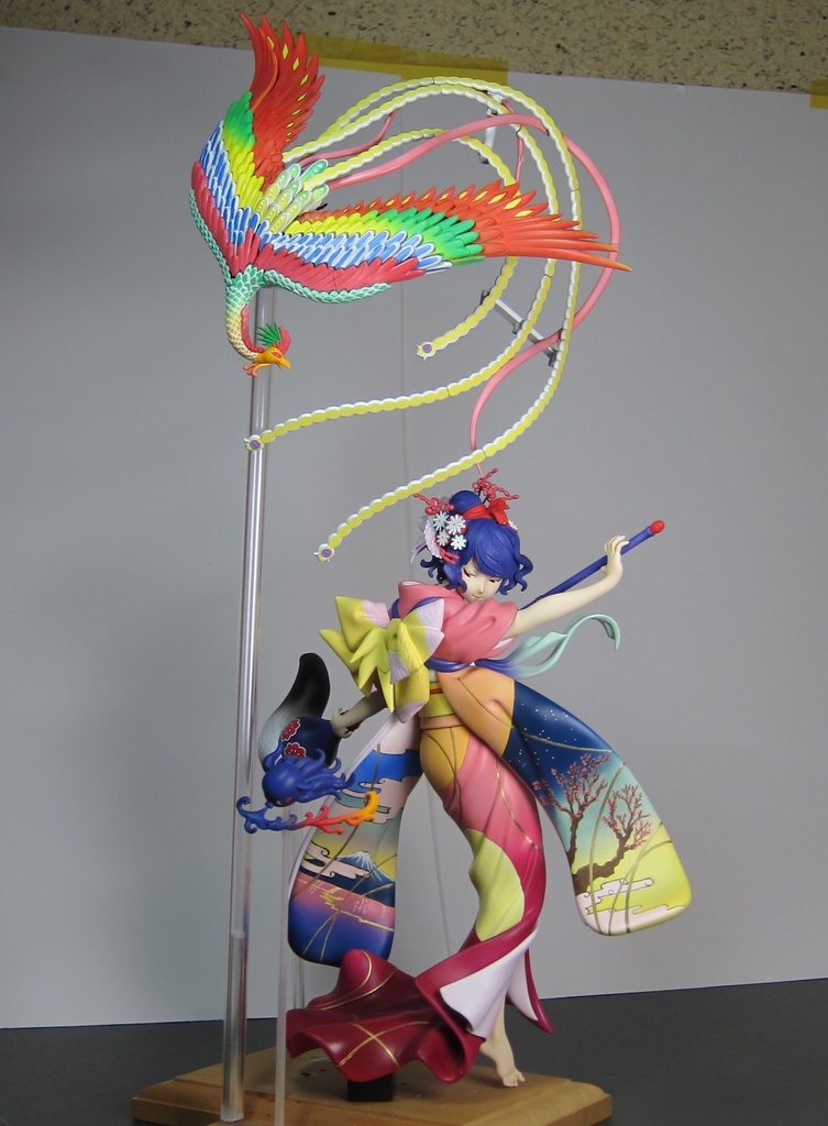 新年を祝う北斎
