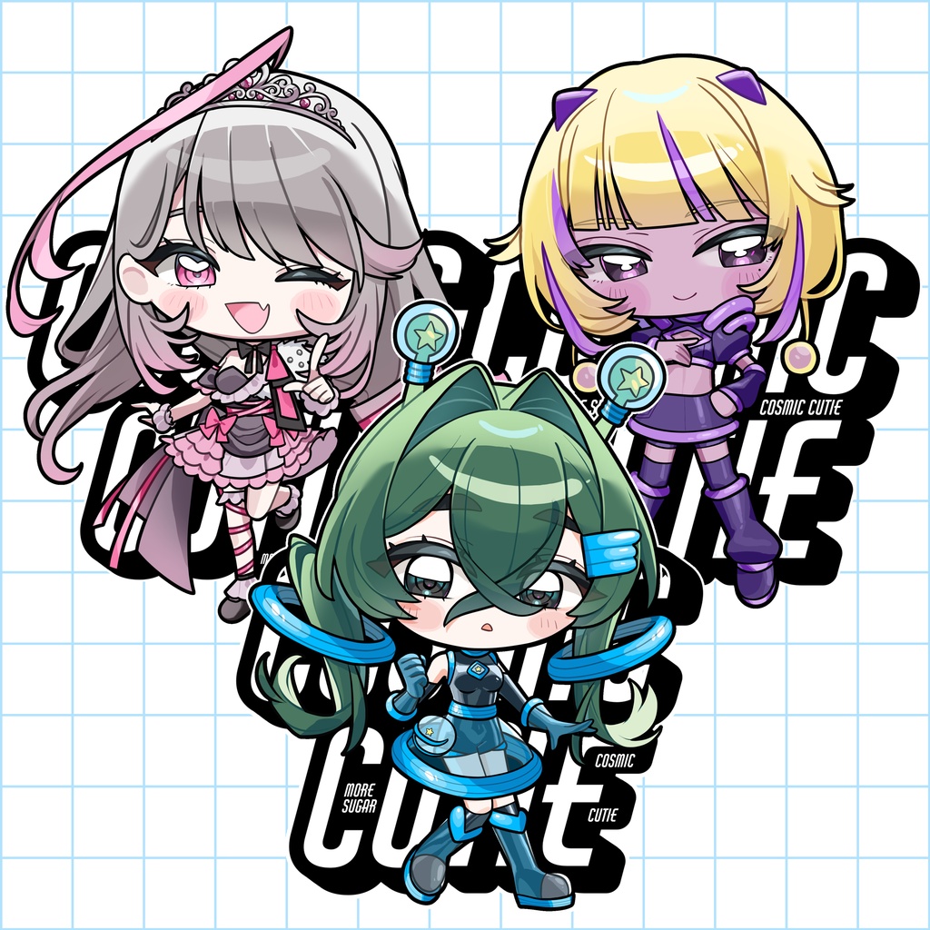 オーロラステッカー