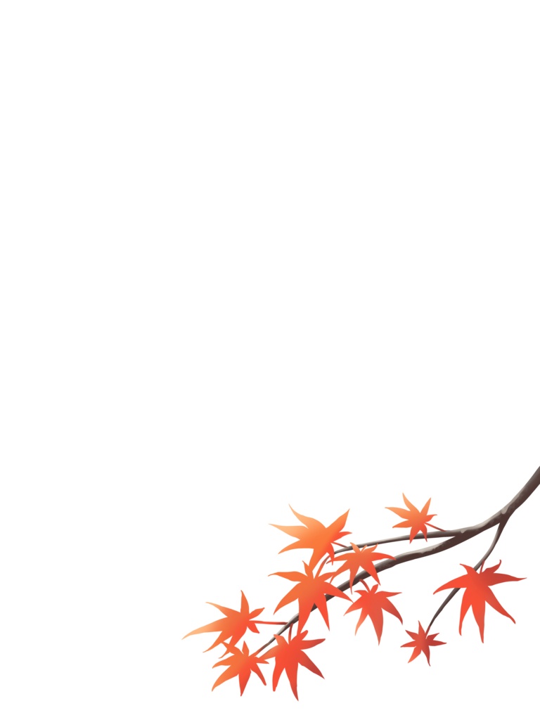 背景素材 秋の紅葉