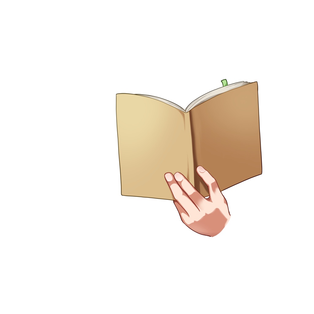 メモとペンを持った手の素材:高解像度版&商用利用権