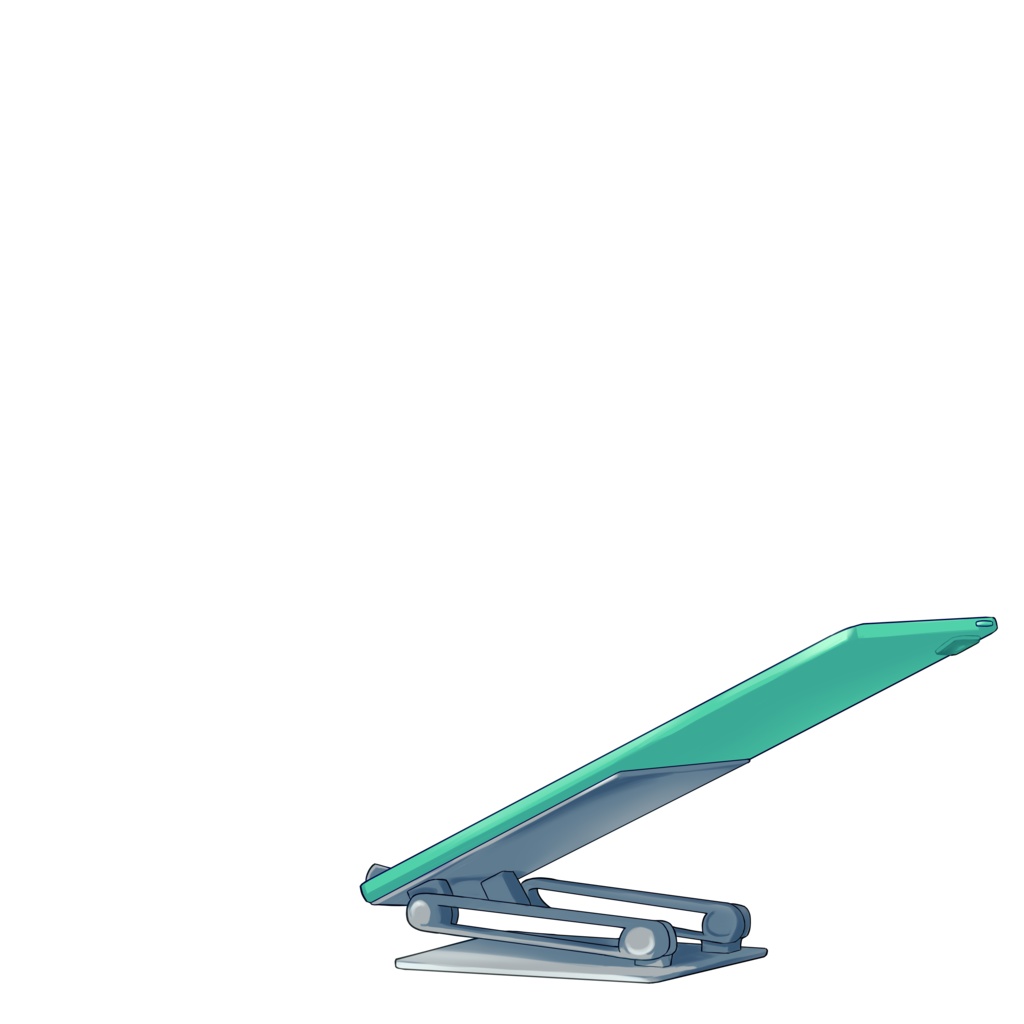 ペンを持つ手とタブレットの素材:高解像度版&商用利用権