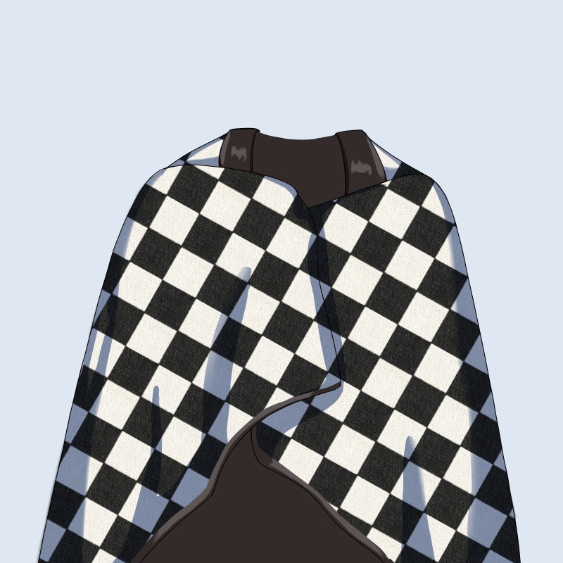 くるまる毛布の素材：高解像度版＆商用利用権