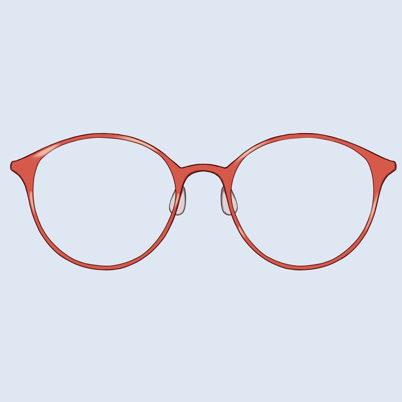 メガネの素材：高解像度版＆商用利用権