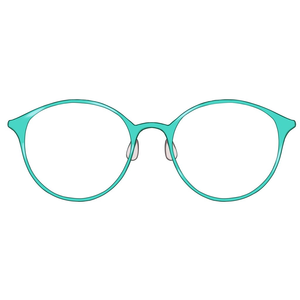 メガネの素材:高解像度版&商用利用権