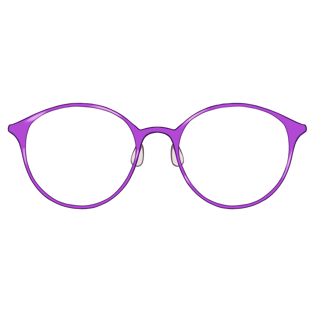 メガネの素材:高解像度版&商用利用権