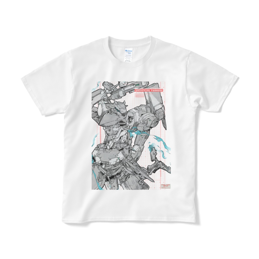 オルトゥスアップTシャツ/白・黒