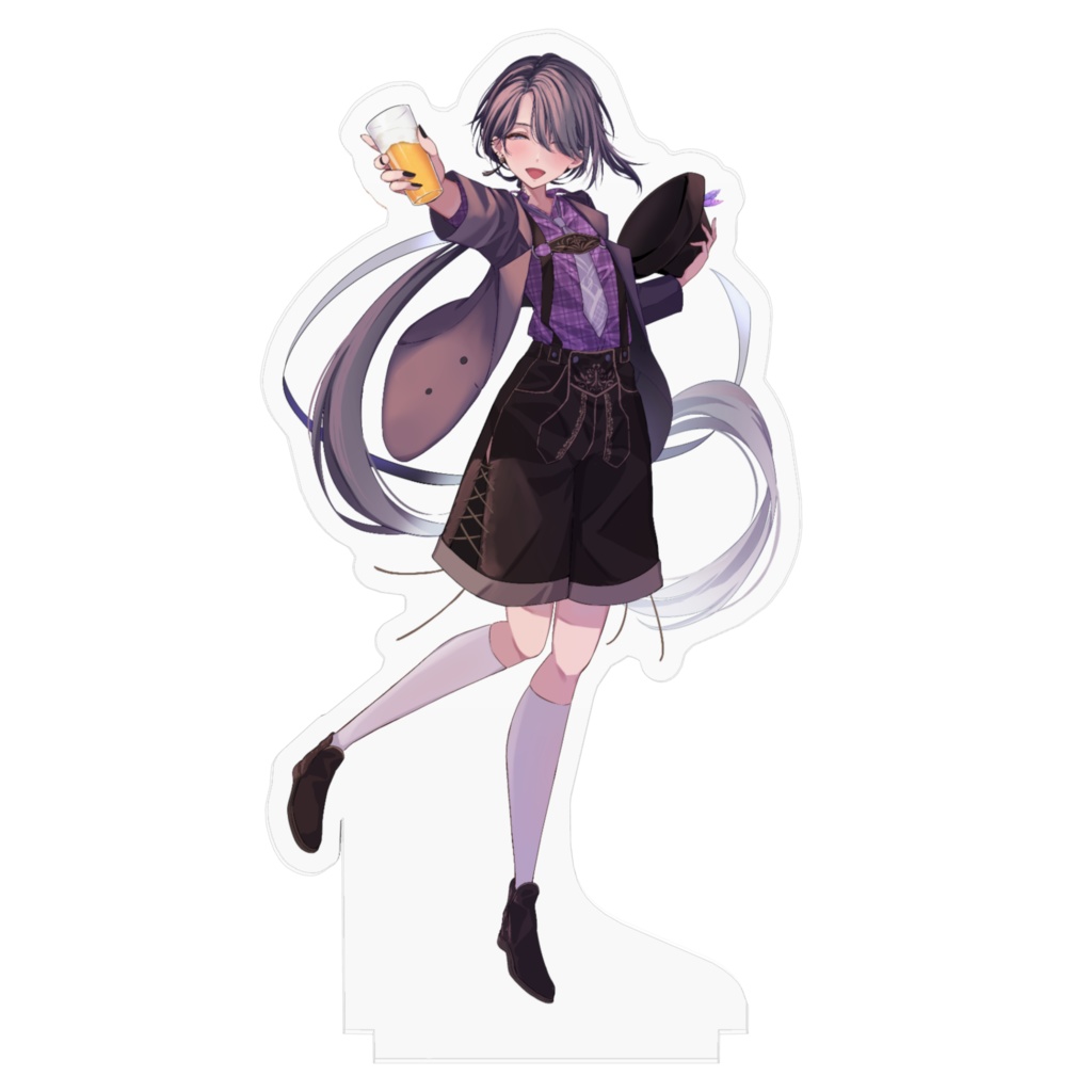 アクスタ・乾杯(眼鏡なし)🍻