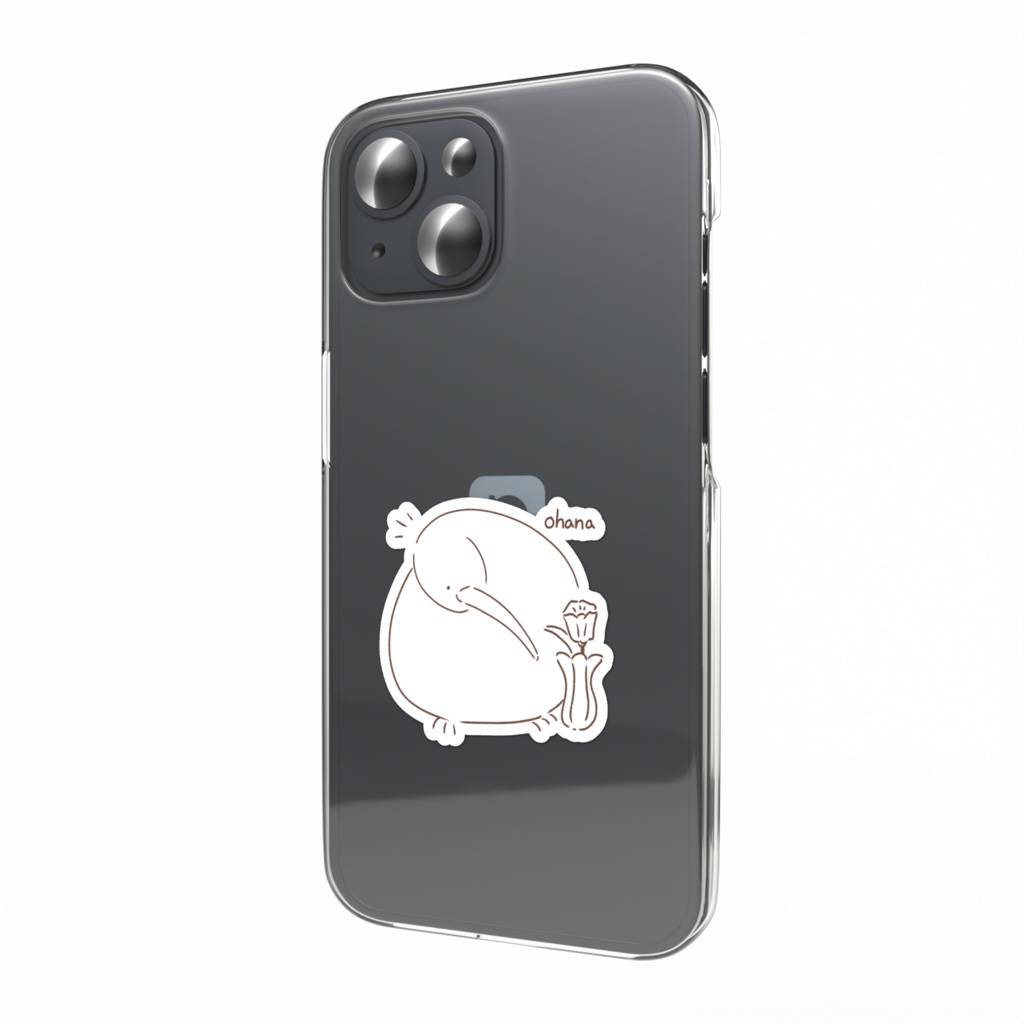 キーウィのスマホステッカー(2種)