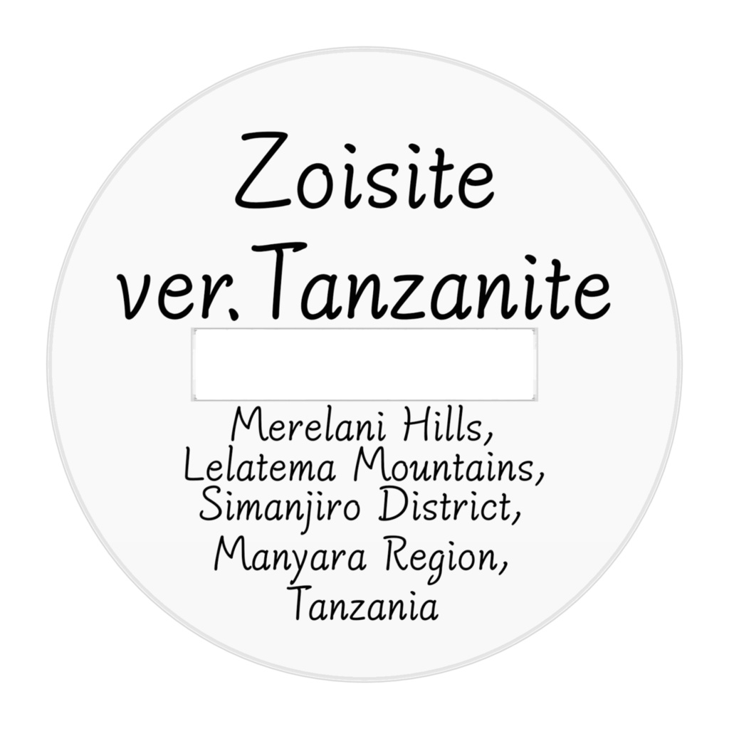 鉱物標本風:擬人化レグルス×タンザナイト