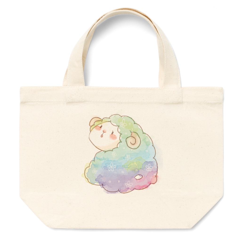 ひつじトートバッグS