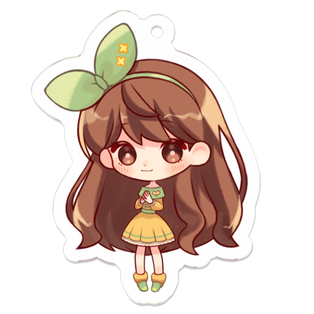 🌱ミニ花芽　アクリルキーホルダー