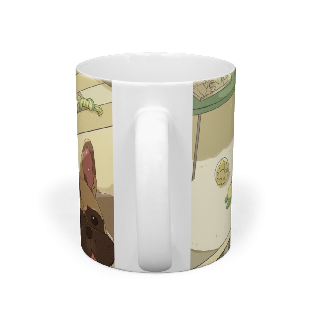 まるくんと花芽 マグカップ