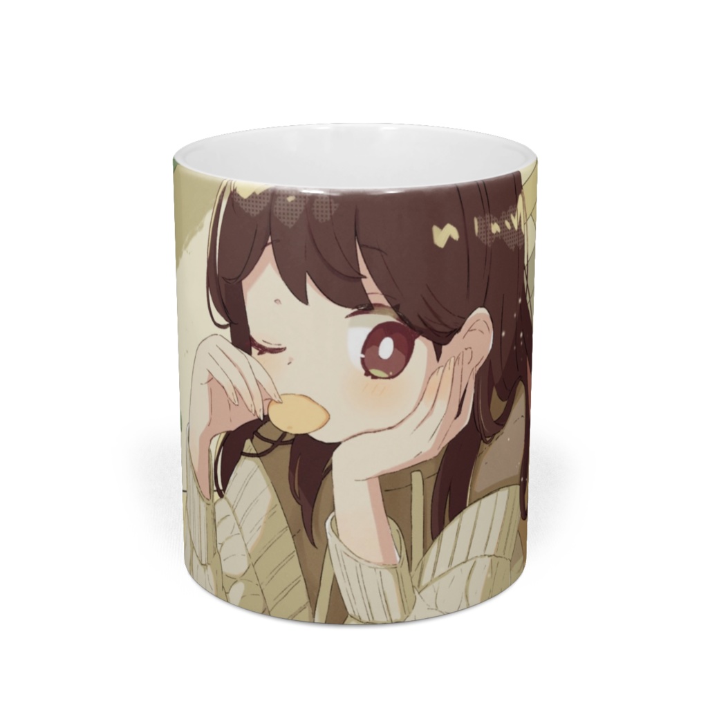 まるくんと花芽 マグカップ
