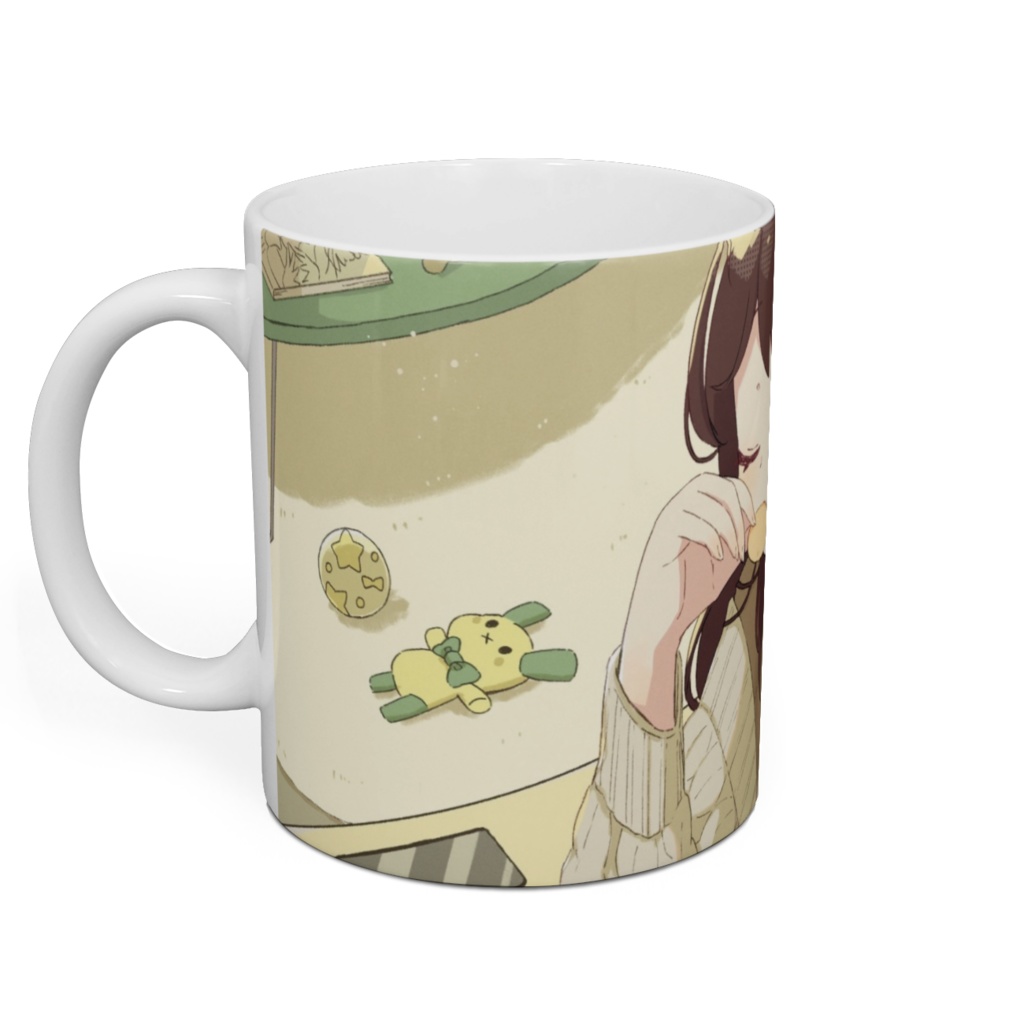 まるくんと花芽 マグカップ