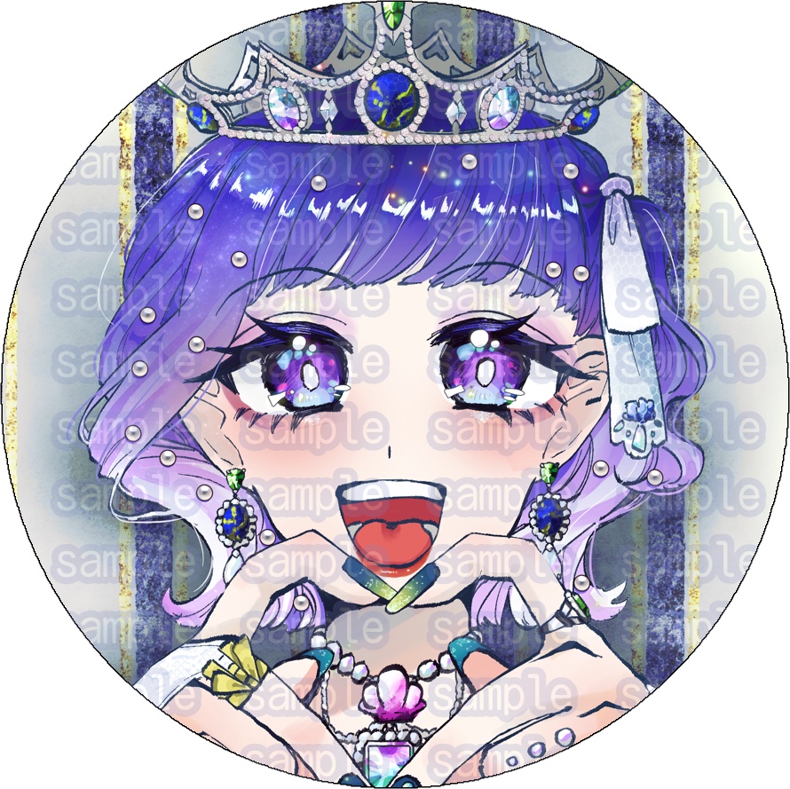 【２周年記念】丸型缶バッジ