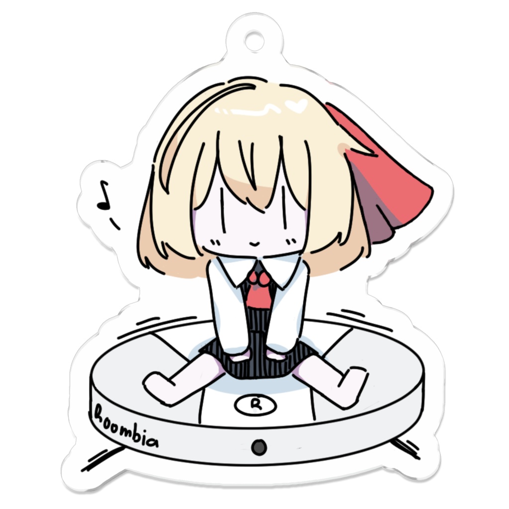 東方ルーミアルンバアクリルキーホルダー