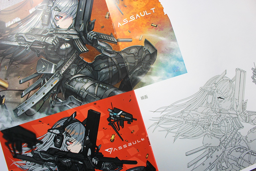 【イラスト集】MECHANICAL GIRLS