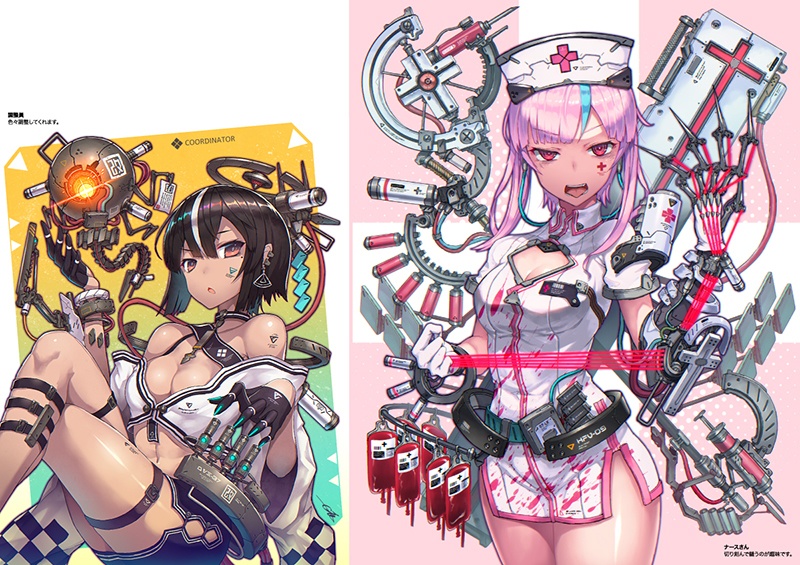 【イラスト集】MECHANICAL GIRLS vol.4
