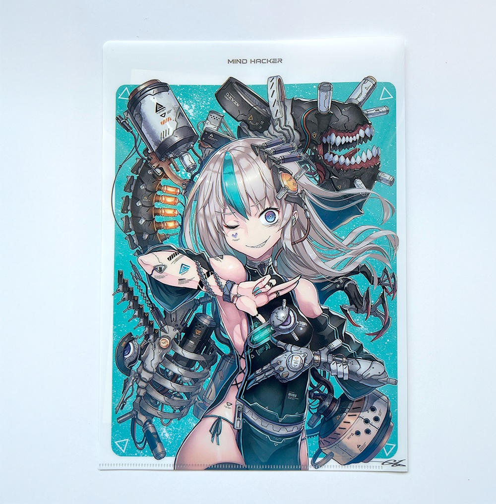 A4クリアファイル（壊心圧トランスミッター）