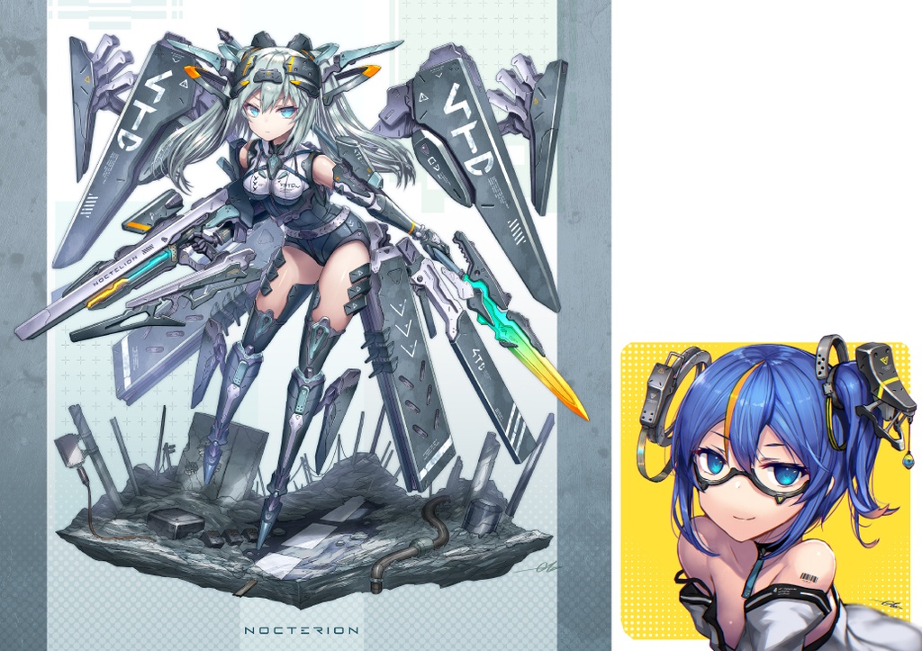 【イラスト集】MECHANICAL GIRLS vol.5