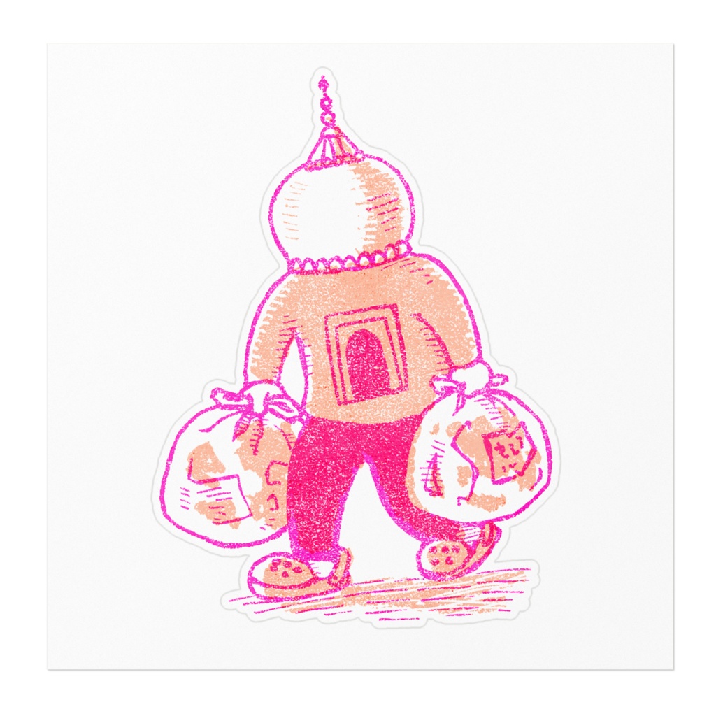 ステッカー(タージマハル)