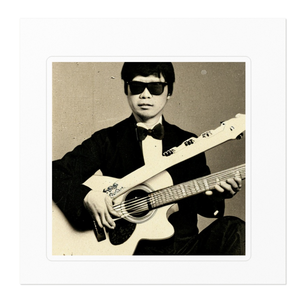 ブルース野口のステッカー